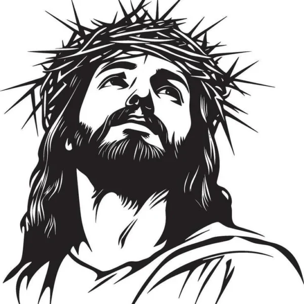 Jesus Chirst - Christmas & Baptism - For Church or Home Decal