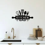 Kitchen Sign Wall Decor - Home Kitchen & Dining Room Wall Decal - Image 4