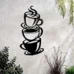 Coffee & Tea Cups - Kitchen's Wall Decal - Best For Gifting - Image 4