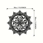 Islamic Wall Calligraphy | Panjtan Pak Ahlul Bayt Names | Islam Religious Symbol - Image 7