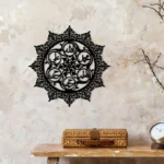 Islamic Wall Calligraphy | Panjtan Pak Ahlul Bayt Names | Islam Religious Symbol - Image 3