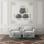 3 Quls Islamic Wall Art (Surah Al-Ikhlas, Surah Al-Nas and Surah Al-Falaq) - Image 3
