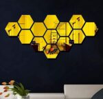 Hexagon Style  Mirror - Modern Home Decoration [13 pieces]