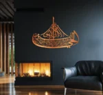 Ayatul Kursi Boat Wall Art; Islamic Wall Art, Ayat al Kursi Home Decor, Islamic Art, Arabic Calligraphy, Ramadan Eid Gifts, Quran Gift - Image 2