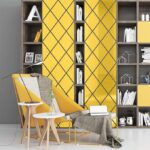 Diamond Mirror Reflective Wall Mirror - Mirror For Home Decor | Modern Wall Decal