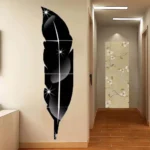 Leaf Wall Mirror- Modern Home Decoration - For Home, Office & Restaurant