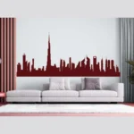 Dubai, U.A.E - Skyline Wall Art - Home Decal - National Day