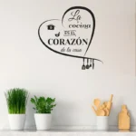 Heart Shape kitchen Wall Decal - Best For Kitchen & Restaurant Decoration - Image 3