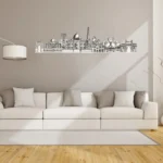 Indian's Building - Skyline Wall Art - Home Decal - Indian National Day