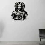 Jesus Christ Wall Art - Christian Home Décor - Christmas & Baptism - For Church or Home - Image 3