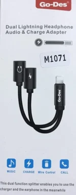 2-in-1 Adapter - Dual USB Type-C and Lightning Adapter for Smartphones and Table - Image 2