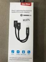 2-in-1 Adapter - Dual USB Type-C and Lightning Adapter for Smartphones and Table