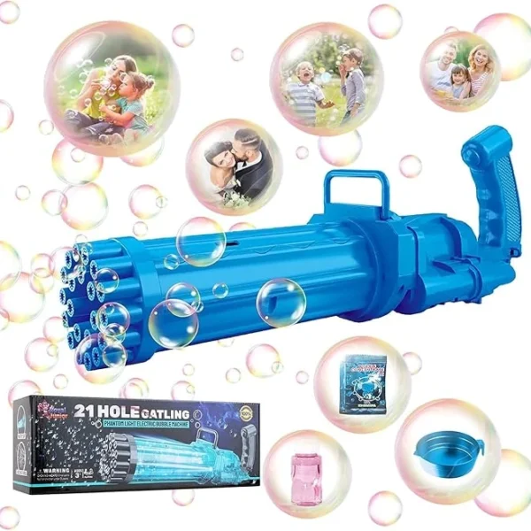 Gatling Gun 21-Hole – Ultimate Bubble Blaster for Endless Fun