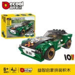 31015 Multifigence Super Racing Car Building Set | 195+ PCS Construction Toy | DK-015 Model | STEM Toy for Ages 6+ - Image 2