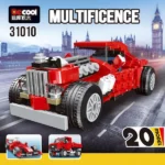 31010 Vintage Car Building Set | 278+ PCS Construction Toy | Multifigence Block Kit for Ages 6+