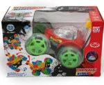 Tornado King 3048-2 | 360° Light-Up Stunt Car | Remote Control Spinning Toy | Flashing Lights & Action for Kids