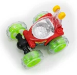 Tornado King 3048-2 | 360° Light-Up Stunt Car | Remote Control Spinning Toy | Flashing Lights & Action for Kids - Image 2