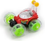 Tornado King 3048-2 | 360° Light-Up Stunt Car | Remote Control Spinning Toy | Flashing Lights & Action for Kids - Image 3