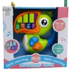Early Learning Musical Toy with Flashing Lights & Animal Sounds | Music Mode, ON/OFF Button, Try Me Feature | For Ages 2+