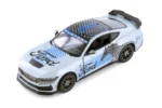 KiNSMART 2024 Ford Mustang Dark Horse Livery Edition | 1:38 Scale Die-Cast Metal Model Car | Pull-Back Action, Openable Doors – KT5455DF (EOS Series) - Image 3
