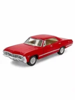 KiNSMART 1967 Chevrolet Impala | 1:43 Scale Die-Cast Metal Model Car | Pull-Back Action, Openable Doors – KT5418D (EOC Series, 1x12 Assortment) - Image 3