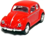 KiNSMART Porsche 356 B Carrera 2 | 1:32 Scale Die-Cast Metal Model Car | Pull-Back Action, Openable Doors – KT5398D (1x12 Carrera Series) - Image 3