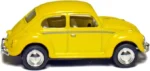 KiNSMART Porsche 356 B Carrera 2 | 1:32 Scale Die-Cast Metal Model Car | Pull-Back Action, Openable Doors – KT5398D (1x12 Carrera Series) - Image 5