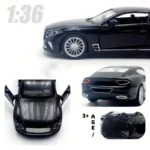KiNSMART 2012 Bentley Continental GT Speed | 1:38 Scale Die-Cast Metal Car Model | Pull-Back Action, Openable Doors – KT530D (1x12 EOS Assortment) - Image 5