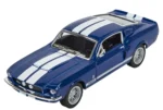 Kinsmart Shelby GT-500 | 1:36 Scale Die-Cast Metal Model Car with Pull Back Action & Openable Doors | Pack of 1 – Multicolour - Image 2