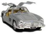 Kinsmart 1954 Mercedes-Benz 300 SL Coupe | 1:36 Scale Die-Cast Car with Openable Doors | METRO TOY’S & GIFT | Colors May Vary - Image 4