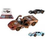 KINSMART Ford GT40 MKII Heritage 1966 | 1:32 Scale Die-Cast Model Car with Pull-Back Action & Openable Doors – 13cm, 3 Colors - Image 2