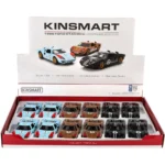 KINSMART Ford GT40 MKII Heritage 1966 | 1:32 Scale Die-Cast Model Car with Pull-Back Action & Openable Doors – 13cm, 3 Colors - Image 3