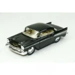 Kinsmart 1:34 Scale 1957 Chevrolet Corvette Die-Cast Model Car | Pull Back Action, Openable Doors | Classic Collectible Toy – Multicolor - Image 3