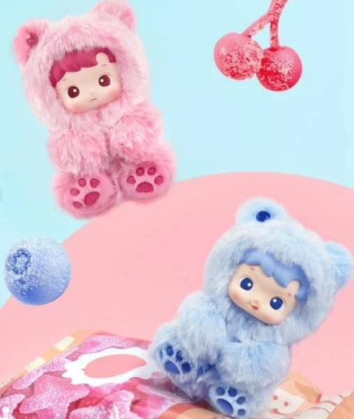 National Version Pop Mart Lapopo Macaron Vinyl Face Series – Super Cute Blind Box Toy | Plush, Keychain, Pen & Gift Accessories