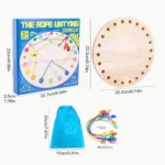 WINNLE Bouncing Puzzle Game – Play Checkers Strategy Game for Kids & Adults, Fun Family Board Game - Image 3