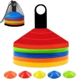 Soccer Cones - Agility Training Disc Cones, Flexible & Durable PE