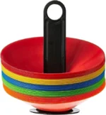 Soccer Cones - Agility Training Disc Cones, Flexible & Durable PE - Image 3