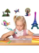 MYNT3D Super 3D Pen with 10-Color ABS Filament Refills – Create 3D Art, Draw in Air, and Bring Ideas to Life