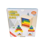 Logical Thinking Block Game – Educational Puzzle Toy for Kids, Brain Teaser, Early Learning Shape & Color Matching Blocks