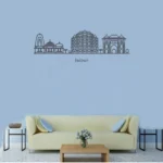 Jaipur, India - Skyline  Wall Art - Home Decal - Indian National Day - Image 4