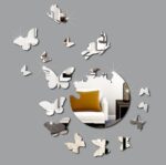 Mirror With Butterflies - Modern Home Decoration