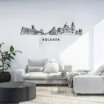 Kolkata, India - Skyline Wall Art - Home Decal - Indian National Day - Image 3