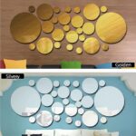 Bubble Reflective Wall Mirror - Mirror For Home Decor | Modern Wall Decal