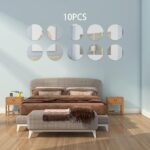 Circle Mirror - Crystal Mirror - Best For Living Room, Bedroom & Stair Wall - Image 3
