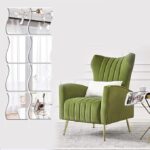 Wavy Wall Mirror - Mirror For Home Decor | Modern Wall Decal