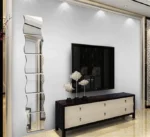 Wavy Wall Mirror - Mirror For Home Decor | Modern Wall Decal - Image 3