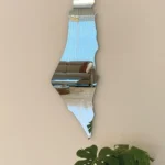 Palestine Map Wall Decor -Shiny Wall Art - Image 4
